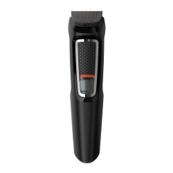 Trimmer 9 in 1 Philips MG3740/15, Multifunctional, Functionare 60 min, Lame cu auto-ascutire, Negru