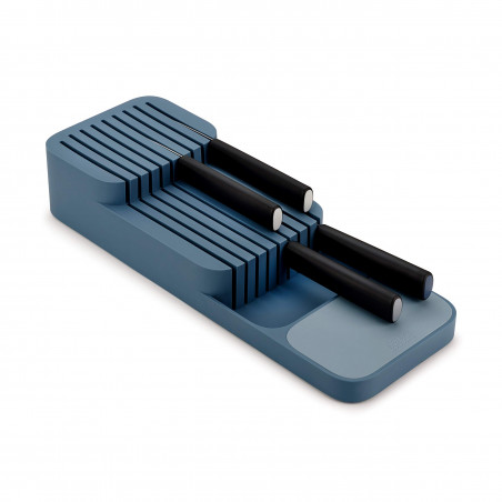 Joseph Joseph 85182 Knife Organizer, 2 tiers, BPA-free, Plastic, Blue