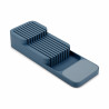 Joseph Joseph 85182 Knife Organizer, 2 tiers, BPA-free, Plastic, Blue