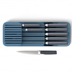 Joseph Joseph Knife Organizer 85182, 2 szint, BPA mentes, műanyag, kék