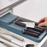 Joseph Joseph Knife Organizer 85182, 2 szint, BPA mentes, műanyag, kék