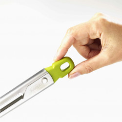 Cleste Elevate Joseph Joseph10536, Otel, Suport integrat, Fara BPA, inox/verde