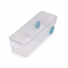 Organizator sertar pentru frigider Joseph Joseph 851662, Fara BPA, Plastic, Transparent