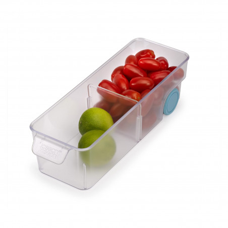 Organizator sertar pentru frigider Joseph Joseph 851662, Fara BPA, Plastic, Transparent