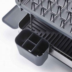 Joseph Joseph Dish Rack 851647, 2 tiers, Stainless Steel, Gray
