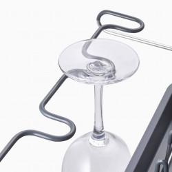 Joseph Joseph Dish Rack 851647, 2 tiers, Stainless Steel, Gray