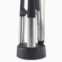 Joseph Joseph Elevate 10569 Cookware Set, 3-Piece, Stand, Black/Stainless Steel