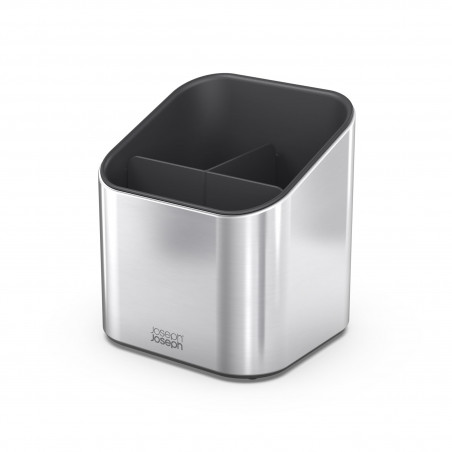 Joseph Joseph 851645 Cutlery Organizer, Stainless Steel Body, Collapsible, Gray