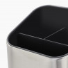 Joseph Joseph 851645 Cutlery Organizer, Stainless Steel Body, Collapsible, Gray