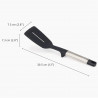 Joseph Joseph Elevate 10570 spatula, 210 C-ig hőálló, BPA mentes, Fekete/rozsdamentes acél