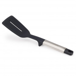 Spatula Joseph Joseph Elevate 10570, Rezistenta la temperaturi de pana la 210C, Fara BPA, Negru/otel inoxidabil