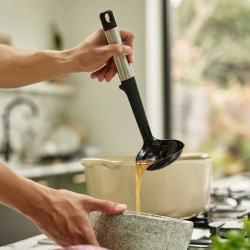 Joseph Joseph Elevate 10572 Ladle, Hanging Hole, Black/Stainless Steel