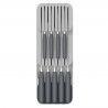 Joseph Joseph Knife Block 85120, 2-Tier, BPA-Free, Plastic, Gray
