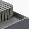 Joseph Joseph Knife Block 85120, 2-Tier, BPA-Free, Plastic, Gray