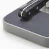 Joseph Joseph Knife Block 85120, 2-Tier, BPA-Free, Plastic, Gray