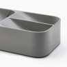 Joseph Joseph 85119 Cutlery Organizer, 5 Compartments, BPA-Free, Plastic, Gray