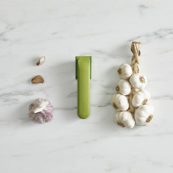 Joseph Joseph Garlic Press 20179, Stainless Steel, BPA-Free, Green