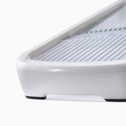 Joseph Joseph 20186 Grater, Stainless Steel, Non-Slip Feet, Stainless Steel, 3 Grating Settings, Multicolored