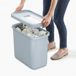 Joseph Joseph 30111 Waste Bin, 32 L, One-Way Lids, Light Blue