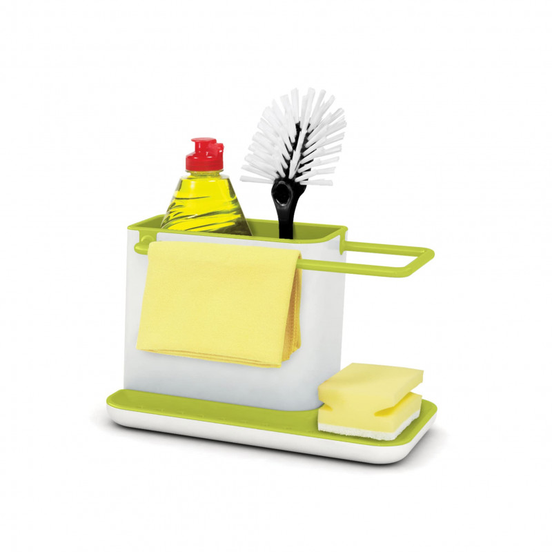 Organizator de bucatarie Joseph Joseph Caddy 85021, Detasabil, Fara BPA, Plastic, Alb/verde