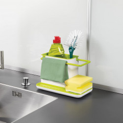 Organizator de bucatarie Joseph Joseph Caddy 85021, Detasabil, Fara BPA, Plastic, Alb/verde