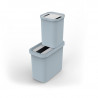 Joseph Joseph 30112 Waste Bin Set, 46 L, 2 Compartments, Light Blue