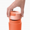Joseph Joseph Sipp 81131 Insulated Cup, Leak-Proof Lid, 454 ml, BPA-Free, Polypropylene, Coral