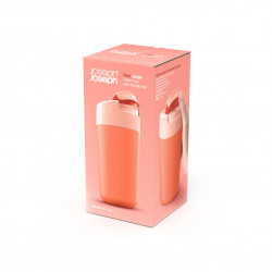 Joseph Joseph Sipp 81131 Insulated Cup, Leak-Proof Lid, 454 ml, BPA-Free, Polypropylene, Coral