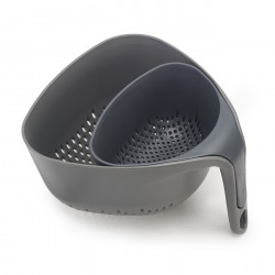 Joseh Joseph Nest 40094 szűrőszűrő, 2 db, Ergonomikus fogantyú, BPA mentes, Szürke