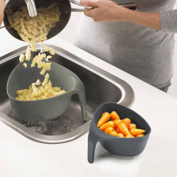 Joseh Joseph Nest 40094 szűrőszűrő, 2 db, Ergonomikus fogantyú, BPA mentes, Szürke