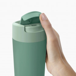 Joseph Joseph Sipp 81130 Insulated Cup, Sealing Lid, 454 ml, BPA-Free, Polypropylene, Green