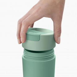 Joseph Joseph Sipp 81130 Insulated Cup, Sealing Lid, 454 ml, BPA-Free, Polypropylene, Green