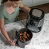 Ninja AF160EU Hot Air Fryer, 1750W, 5.2 L, 6 Programs, Max Crisp, Gray