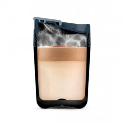 Joseph Joseph Sipp 81125 Insulated Cup, Leak-Proof Lid, 340 ml, BPA-Free, Stainless Steel, Stainless Steel/Blue