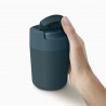 Joseph Joseph Sipp 81124 Insulated Cup, Leak-Proof Lid, 340 ml, BPA-Free, Polypropylene, Blue
