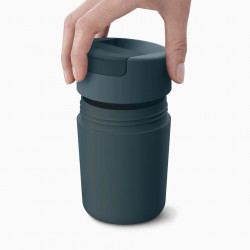 Joseph Joseph Sipp 81124 Insulated Cup, Leak-Proof Lid, 340 ml, BPA-Free, Polypropylene, Blue