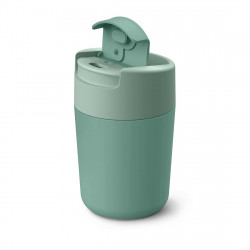 Thermos Joseph Joseph Sipp 81122, Capac de etansare, 340 ml, Fara BPA, Verde