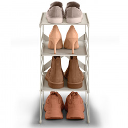 Joseph Joseph Level 55008 Adjustable Shoe Rack, 51.2 x 26 x 35 cm, Wall-Mounted, Beige