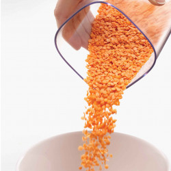 Joseph Joseph Podium 81106 Storage Container Set, 5-piece, Plastic, BPA-free, Stand, Blue