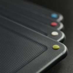 Joseph Joseph 60171 Folio Cutting Board Set, 4-Piece, Storage Box, Black