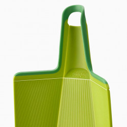 Placa de taiat Joseph Joseph Chop2Pot 60201, 37,5x21 cm, Pliabila Carlig, Verde