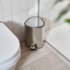 Joseph Joseph 70596 Waste Bin, 5 L, Bag Holder, Stainless Steel