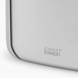 Βάση οδοντόβουρτσας Joseph Joseph EasyStore Luxe 70581, Αποσπώμενο, Γκρι/Inox