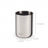 Joseph Joseph EasyStore Luxe Toothbrush Holder 70580, Detachable, Stainless Steel, Gray/Stainless Steel