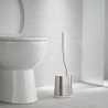 Joseph Joseph Flex 70561 Toilet Brush, Flexible D-shaped Head, Stainless Steel