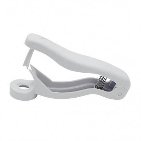 Fackelmann 48375 Cherry Pitter, Plastic, White