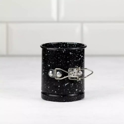 Kinghoff KH 1787 Springform Pan, 8–28 cm, Expandable Sides, Marble Finish, Stainless Steel, Black