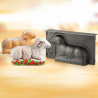 Zenker 9101 "Lamb" Baking Pan, 900 ml, Teflon, Black