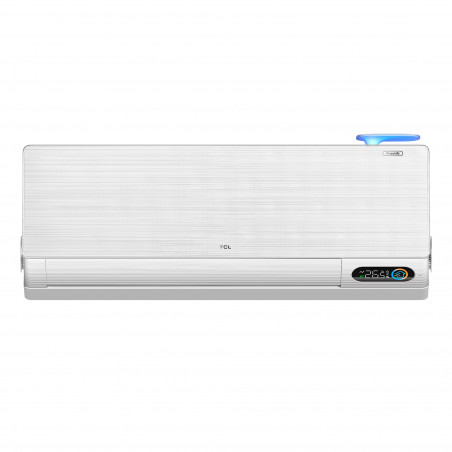 TCL FreshIN TAC-12CHSD/FBI Inverter Air Conditioner, 12,000 BTU, Energy Efficiency Class A+++/A+++, 29 dB, Self-Cleaning, 3D Airflow, QuadruPuri Filter, White