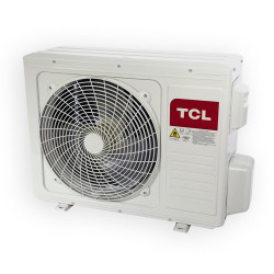TCL FreshIN TAC-12CHSD/FBI Inverter Air Conditioner, 12,000 BTU, Energy Efficiency Class A+++/A+++, 29 dB, Self-Cleaning, 3D Airflow, QuadruPuri Filter, White